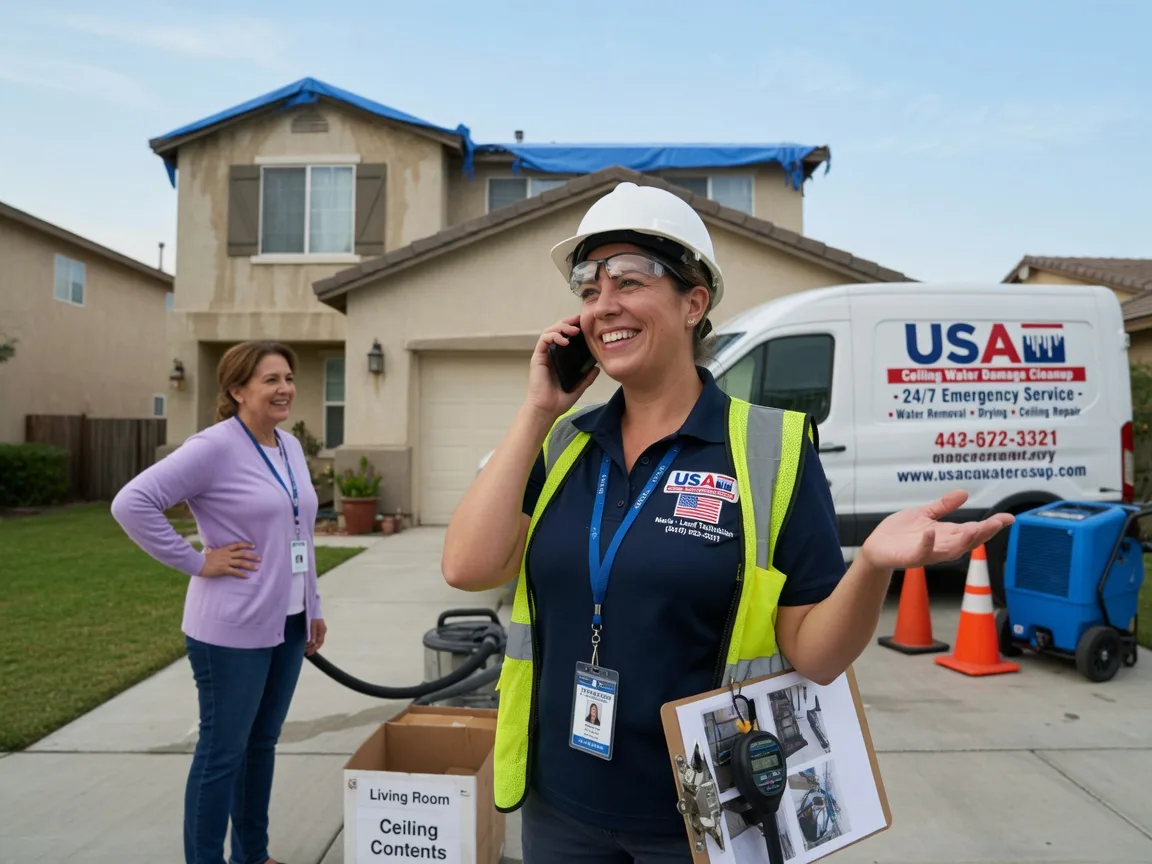 Ceiling Water Damage Restoration Aniwa, WI FAQs